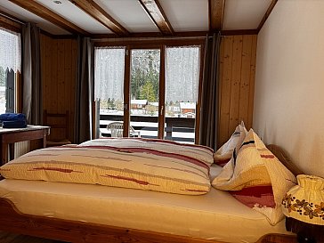 Ferienwohnung in Kandersteg - Schlafzimmer 1