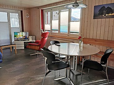 Ferienwohnung in Fiesch - Wohnzimmer