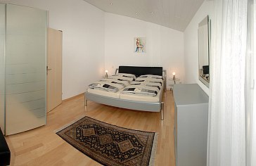 Ferienwohnung in Saas-Almagell - Saphir Diamond Schlafzimmer