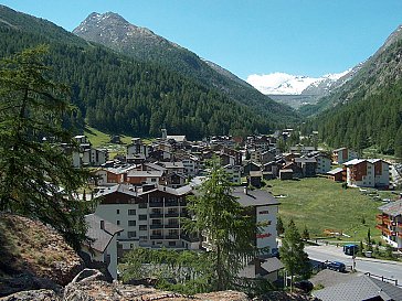 Ferienwohnung in Saas-Almagell - Saas-Almagell Dorfansicht