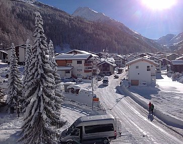 Ferienwohnung in Saas-Almagell - Saas-Almagell im Winter