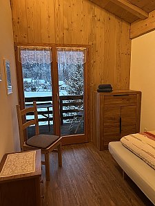 Ferienwohnung in Kandersteg - Schlafzimmer 1