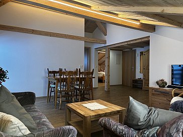 Ferienwohnung in Kandersteg - Wohnzimmer