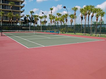 Ferienwohnung in Treasure Island - 2 beleuchtete Tennisplaetze