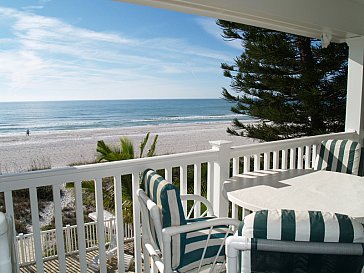 Ferienwohnung in Redington Shores - Blick vom Balkon