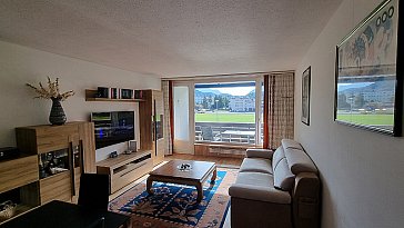 Ferienwohnung in St. Moritz - Wohnzimmer