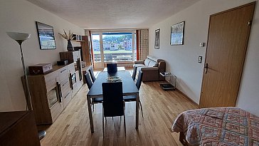 Ferienwohnung in St. Moritz - Wohnzimmer