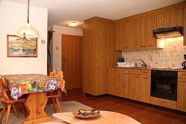 Ferienwohnung in Klosters - Wohnküche