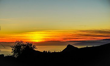 Ferienhaus in La Escalona-Vilaflor - Casa la Palma - Sonnenaufgang