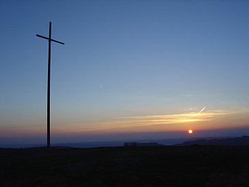 Ferienwohnung in Bernau im Schwarzwald - Sonnenaufgang im Bernauer Hochtal