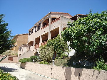 Ferienhaus in Appietto-Golfe de Lava - Einfahrt Casa Jenny