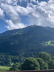 Ferienwohnung in Klosters - Blick Richtung Gotschna