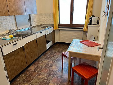 Ferienwohnung in Samedan - Küche