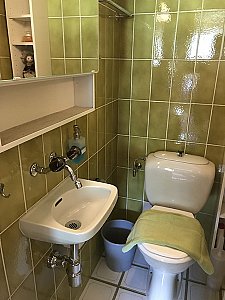 Ferienwohnung in Samedan - Bad-WC