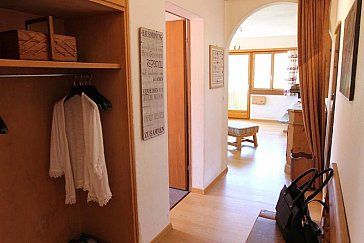 Ferienwohnung in Samedan - Eingang