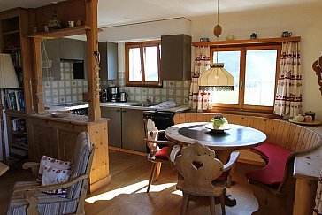 Ferienwohnung in Samedan - Küche