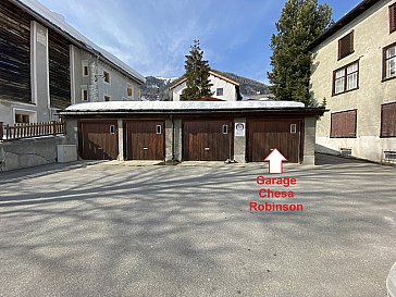 Ferienwohnung in Samedan - Garage