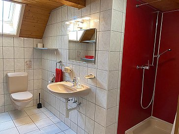 Ferienwohnung in Wangenried - Dusche & WC