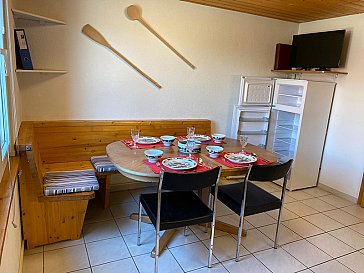 Ferienwohnung in Wangenried - Esstisch