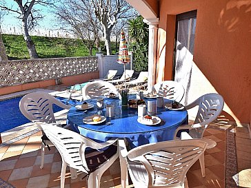 Ferienhaus in Ampuriabrava - Terrasse